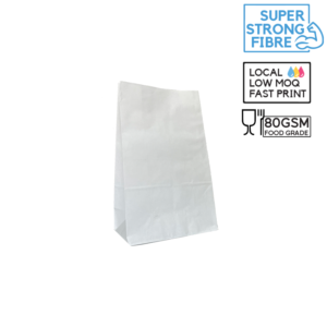 #16 SOS Bags Kraft White 80GSM
