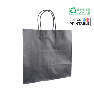 black uber black paper bags