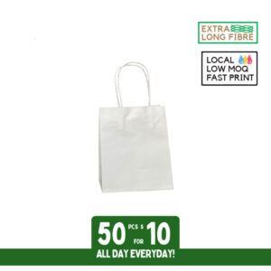 white paper bags mini
